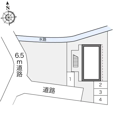 ★手数料０円★仙台市太白区郡山　月極駐車場（LP）